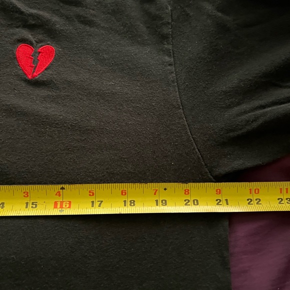 Riot Society long sleeved T-shirt in black - Picture 6 of 6